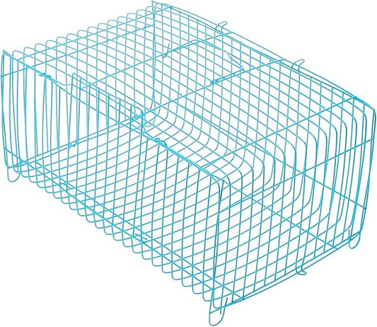Milisten Bird Cage Square Pillow Carrier Portable Travel Cage for Small Animals Ample Space Secure Parrot Travel Home