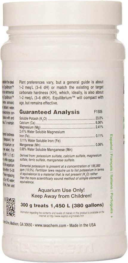 Seachem Equilibrium 300gram