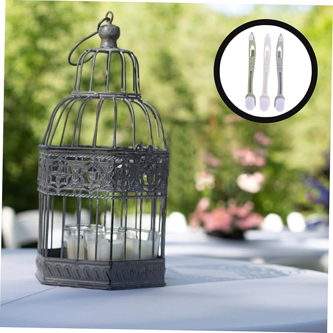 Balacoo 3Pcs Dual Head Bird Cage Cleaning Brush Essential Pet Cage Brush for Small Animals Durable Material Soft Bristles for Gentle Cleaning for Birdcage