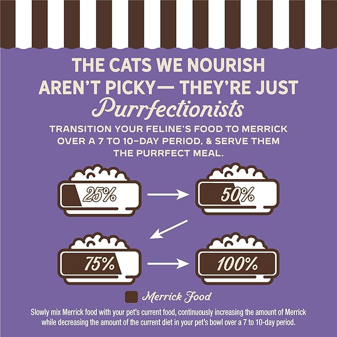 Merrick Purrfect Bistro Grain Free Pasture-Raised Lamb and Carrots Recipe Natural Dry Cat Food for Adult Cats, High Protein, Outdoor or Indoor Cat Food - 4 lb. Bag
