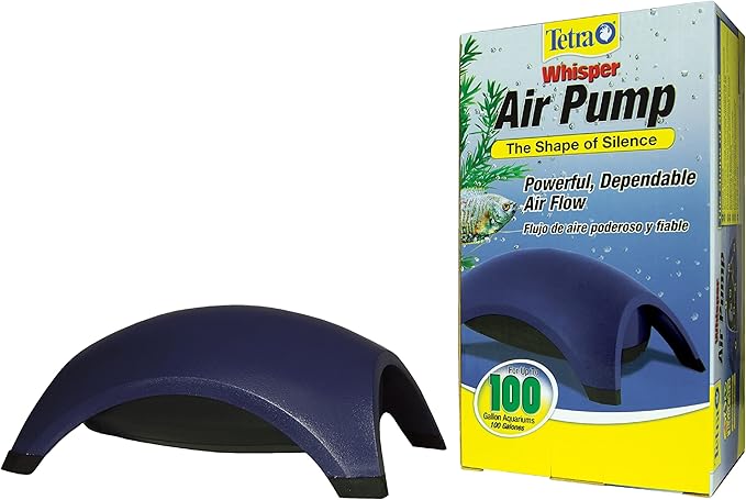 Tetra Whisper Easy to Use Air Pump for Aquariums (Non-UL),Blue