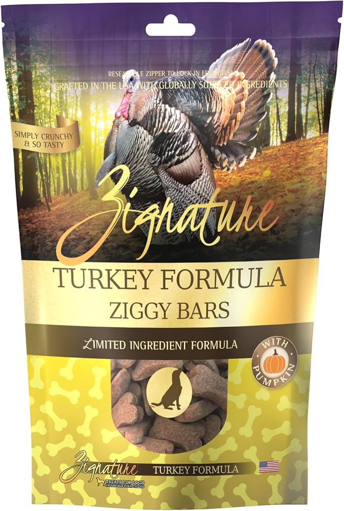 Zignature Turkey Limited Ingredient Formula Biscuit Dog Treats 12oz