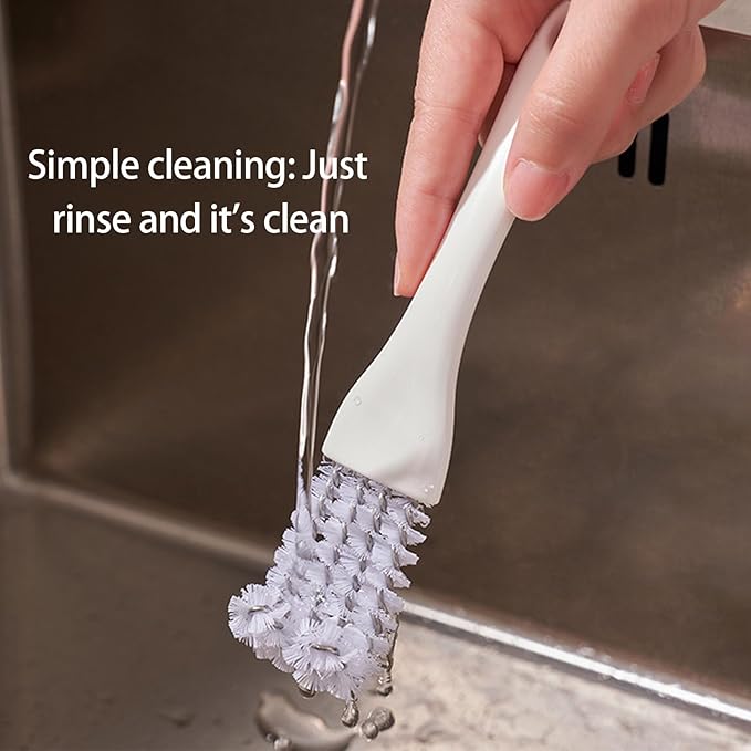Long Handle Bird Cage Brush Scraper Efficient Parrots Droppings Removal Tool for Pet Cages Perches Accessory