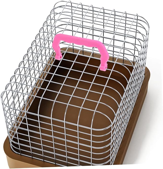 20pcs Plastic Cage Handles for Pet for Birdcage Hamster Small Animal Cages Replacement Parts