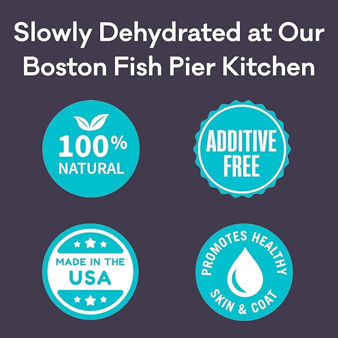 Polkadog Atlantic Silverside Whole Fish Dog Treats - All Natural, Single Ingredient Crunchy Premium Treats for Dogs, Wild Caught Fish, Great for Allergies, Handcrafted in USA - 2.5oz (1pk)