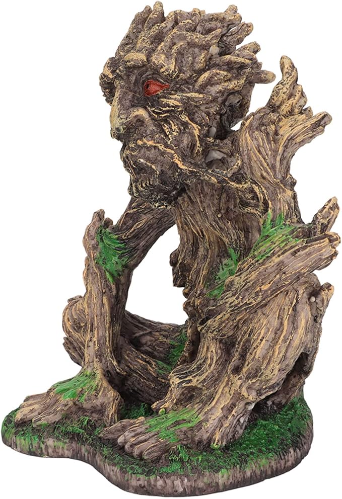 Aquarium Tree Trunk Decoration, Fish Tank Tree Statue Ornaments, Resin Simulation Tree with Lifelike Appearance, Safe Hiding Place for Aquatic Pets, Durable Aquarium Decor for Most