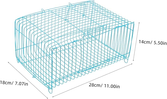 Portable Bird Carrier Cage with Spacious Interior Improved Air Circulation for Small Pets Like Hamsters and Parrots Convenient Travel Design for Outdoor Adventures