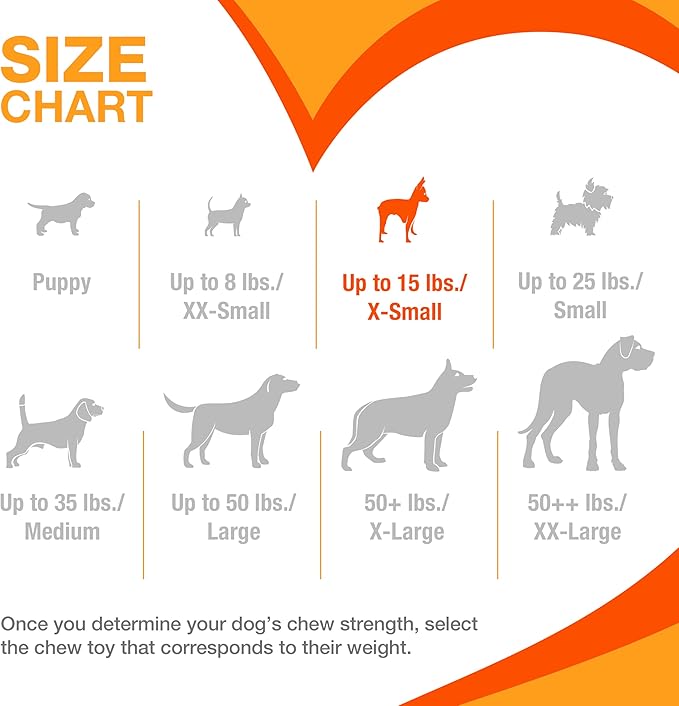 Nylabone Ring Bone Chew Toy for Puppies, Puppy Teething Toys, Puppy Enrichment Toys, Chicken Flavor, X-Small Dogs - Up to 15 lbs, 2 Pack