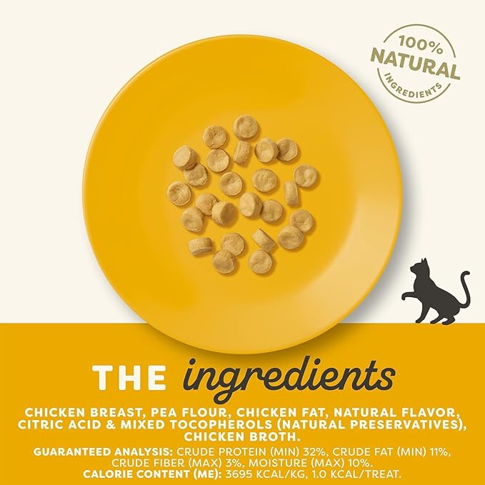 Applaws Natural Grain-Free Crunchy Cat Treats in 3 Flavor Bundle: 1 Tuna Fillet & Salmon, 1 Tuna Fillet & 1 Chicken Breast (3 Bags Total, 2 Oz Each)