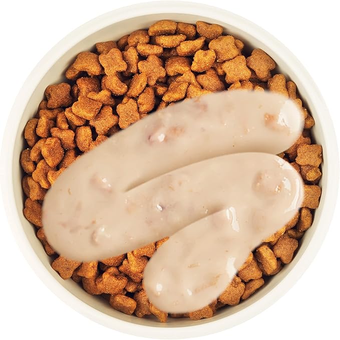 Vitakraft Lick 'n' Lap Meaty Gravy Cat - Chicken - Great for Bonding - Low Calorie Wet Cat Treat - 5 Pack