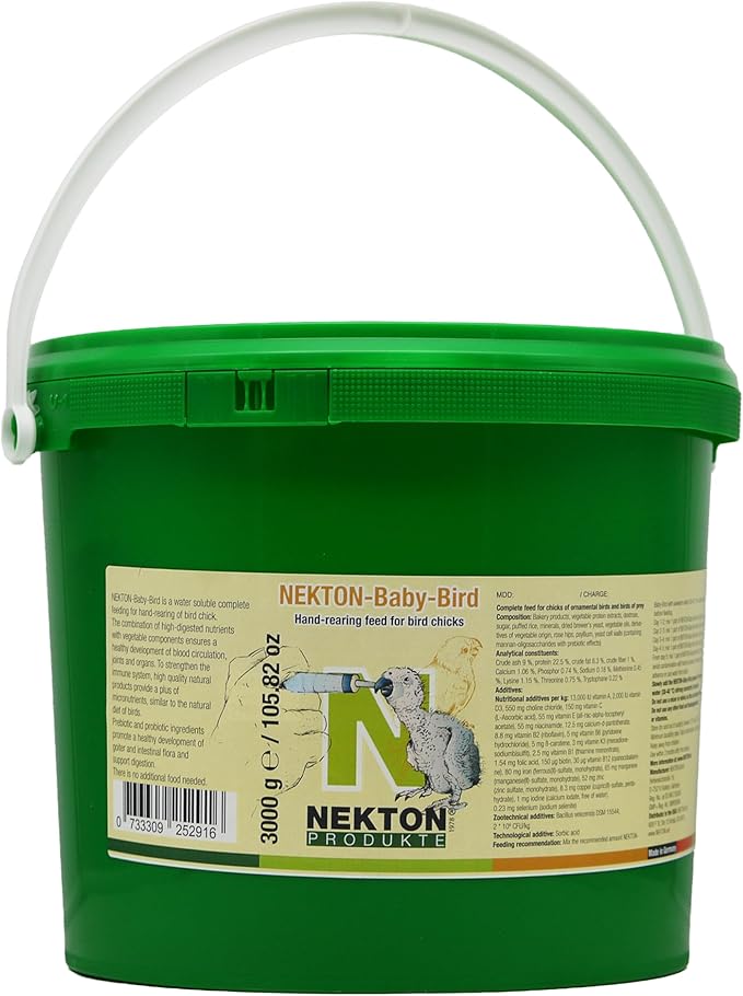 Nekton-Baby-Bird Handfeeding Formula For Birds 3000G (6.6Lb)