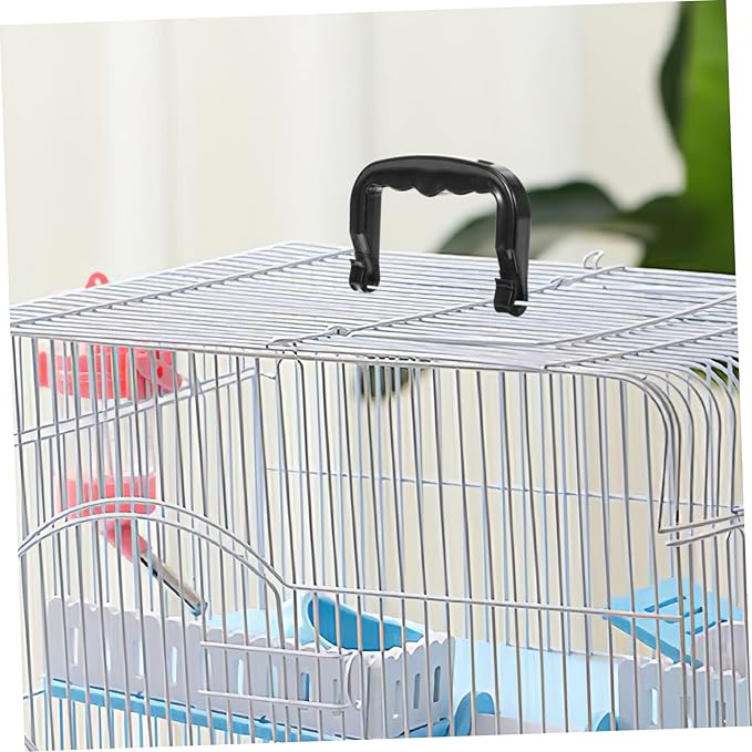 BESPORTBLE 5pcs Portable Plastic Cage Handle for Pet Crates Lightweight and Replacement for Hamster and Bird Cages Convenient Carrying Accessory