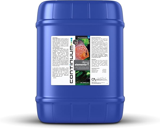 Continuum Aquatics Marine Elements T - Minor, Trace & Rare Earth Mineral Complex for All Marine & Reef Aquariums