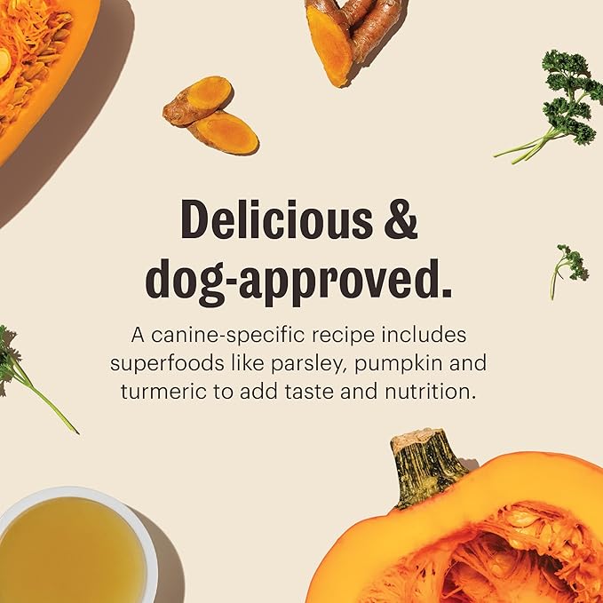 The Honest Kitchen Human Grade Daily Boosters: Instant Turkey Bone Broth with Turmeric,3.6 Oz,(Pack of 2)