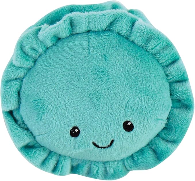 Luvable Friends Unisex Baby Squeaky Plush Dog Toy With Rope
