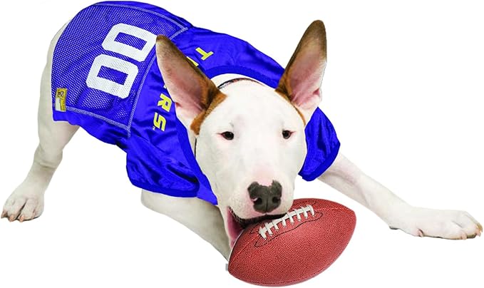 NCAA College Louisiana State University Tigers Mesh Jersey for Dogs & Cats, XX-Large. Licensed Big Dog Jersey with Your Favorite Football/Basketball College Team (Pack of 2)