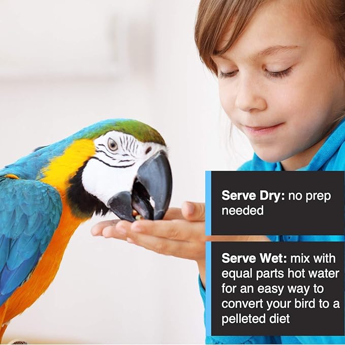 HARI Tropimix Bird Food for Budgies, Canaries And Finches, Hagen Parrot Food with Seeds, Egg, Fruits and Vegetables, Egg Food Mix, 8 lb Bag
