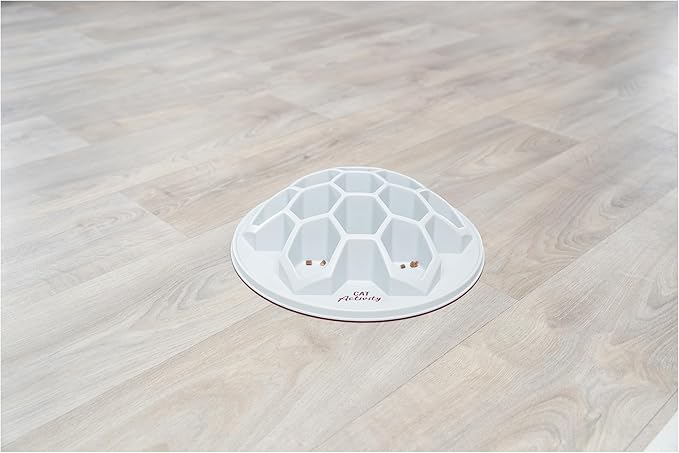 TRIXIE Slow Feeder Hive XXL, Cat Bowl, Cat Food Plate, Pet Feeding Bowl