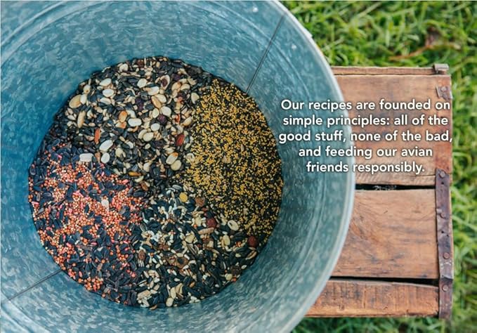 Bird Pro No-Mess Fruit, Nut & Berry Buffet – Super-Premium Wild Bird Food Mix with Almonds, Walnuts, Pecans, Pistachios, Raisins, Cherries & Cranberries – Zero Fillers, 100% Edible (36 Pounds)