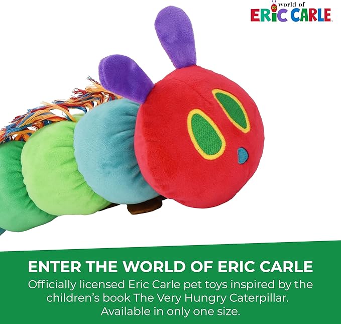 Multipet Very Hungry Caterpillar 18" Plush Dog Toy