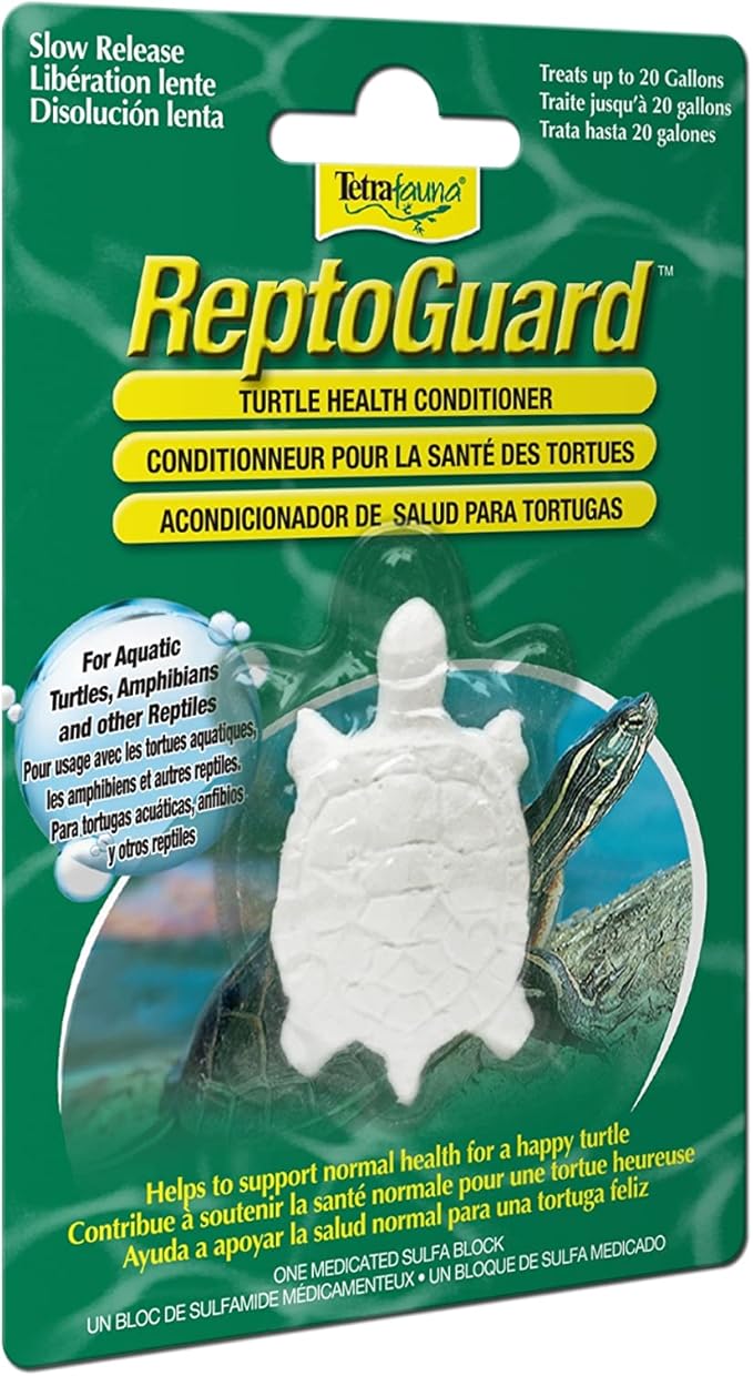TetraFauna ReptoGuard Turtle Health Water Conditioner 1 Count, Slow-Release