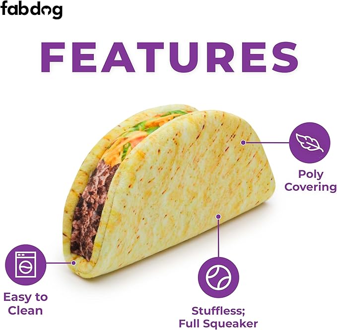 fabdog Taco Smell Taco Toy Toy