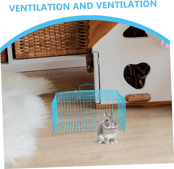 Toyvian Small Pet Carrier Square Pillow Cage Bird Travel Cage for Parrots for Outing