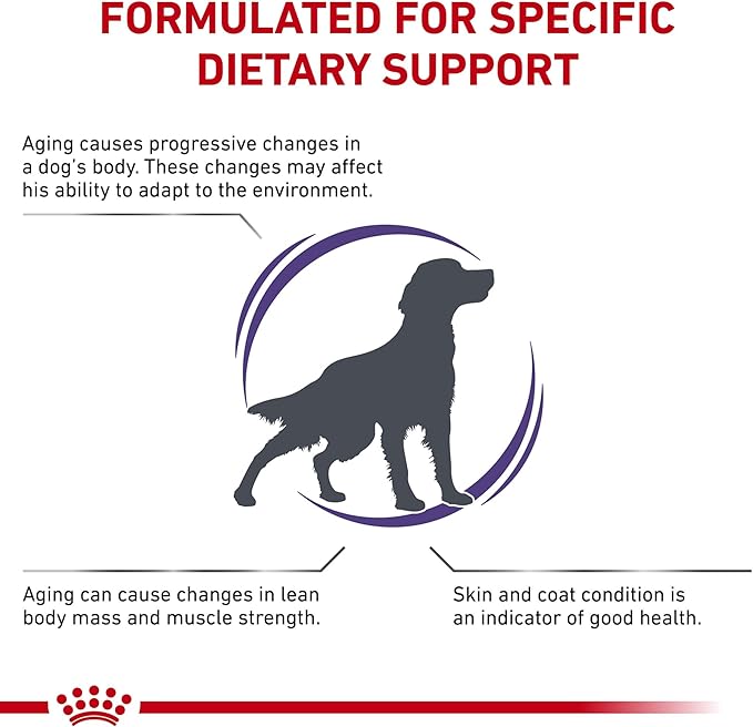 Royal Canin Veterinary Diet Canine Medium Mature Consult Mature Dry Dog Food, 19.8 lb Bag