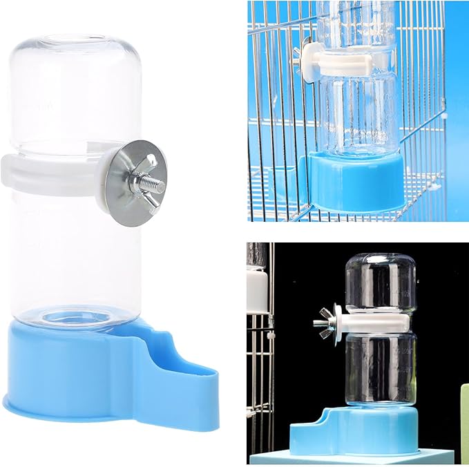 Automatic Bird Water Dispenser Waterer Feeder Bottles Drinker Container Small Birds Cage Accessories Waterer