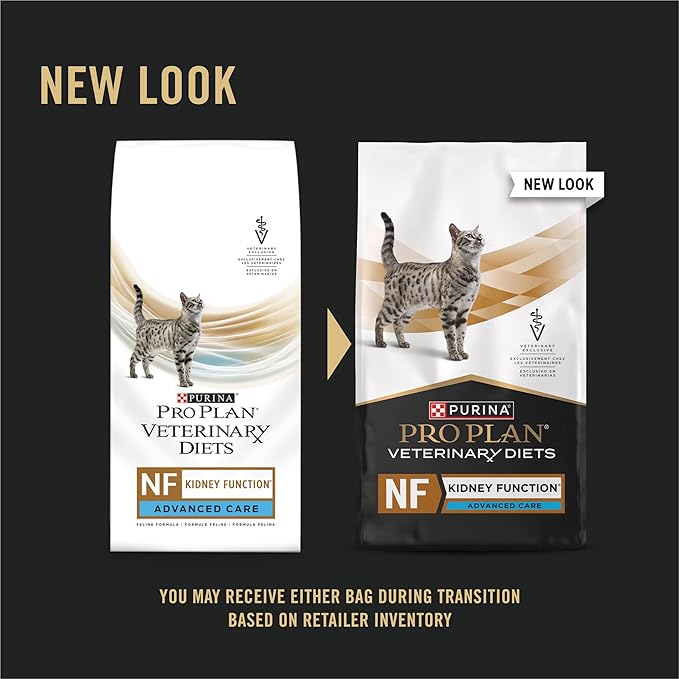Pro Plan Veterinary Diets Purina NF Kidney Function Advanced Care Feline Formula Dry Cat Food - 3.15 lb. Bag