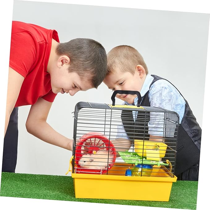 Levemolo 10pcs Portable Plastic Pet Cage Handles Lightweight Easy Installation Compact Design for Outdoor Travel Accessory for Birdcages and Pet Carriers