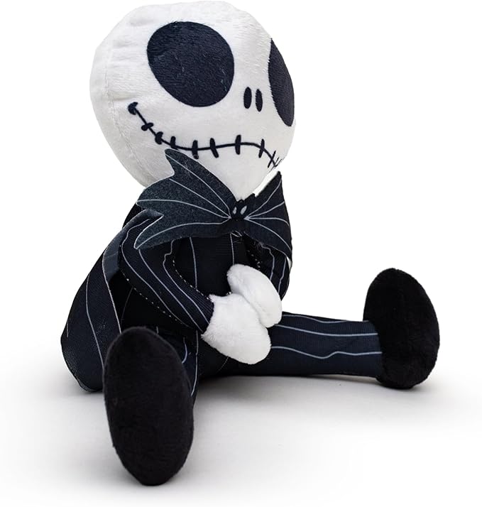 Buckle-Down Disney Dog Toy, The Nightmare Before Christmas Jack Sitting Pose Pet Toy, Plush