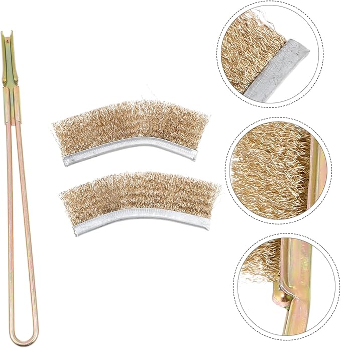 Abaodam 1Set Long Handle Bird Cage Cleaning Brush Durable Cage Cleaner for Easy Access to Hard to Reach Areas Essential Bird Cage Accessories