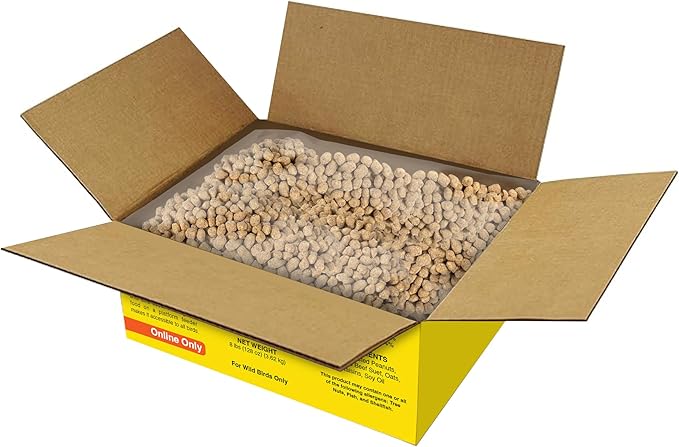 C&S Wild Bird Bluebird Suet Nuggets Mega Box, 8 Pounds