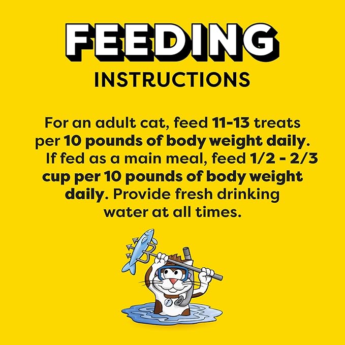 Temptations Cat Treats Classic Crunchy and Soft Cat Treats, Tempting Tuna Flavor, 3 oz. Pouch (Pack of 12)