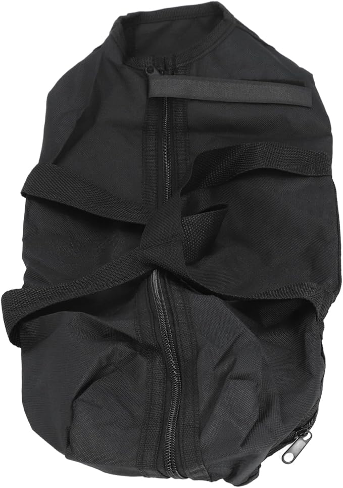 Cat Grooming Bag, Comfortable and Cat Bathing Bag with Easy Access for Nail Trimming and Cleaning, Sturdy Oxford Cloth Cat Restraint Bag (Black) with Multifunctional Use