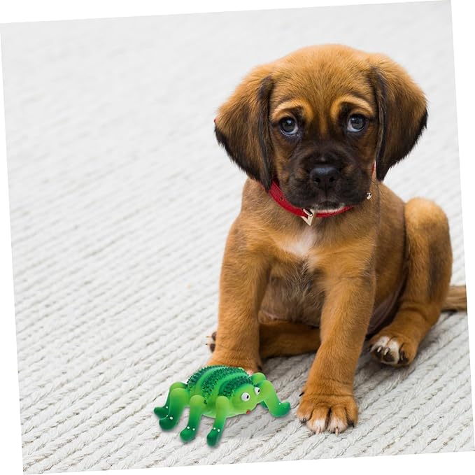 Latex Chew for Puppies Squeaky Pet Plaything Teething-Friendly Design Interactive Fun for Dogs for Heavy Chewers