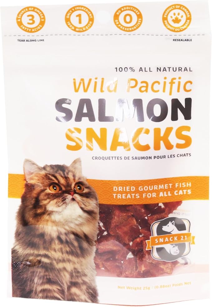 Snack 21 Salmon Snacks For Cats