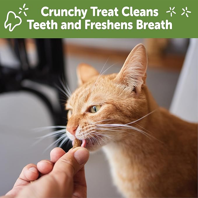 Wellness WHIMZEES Cat Dental Treats, Freshens Breath, Chicken and Tuna Flavor, 2 oz Bag