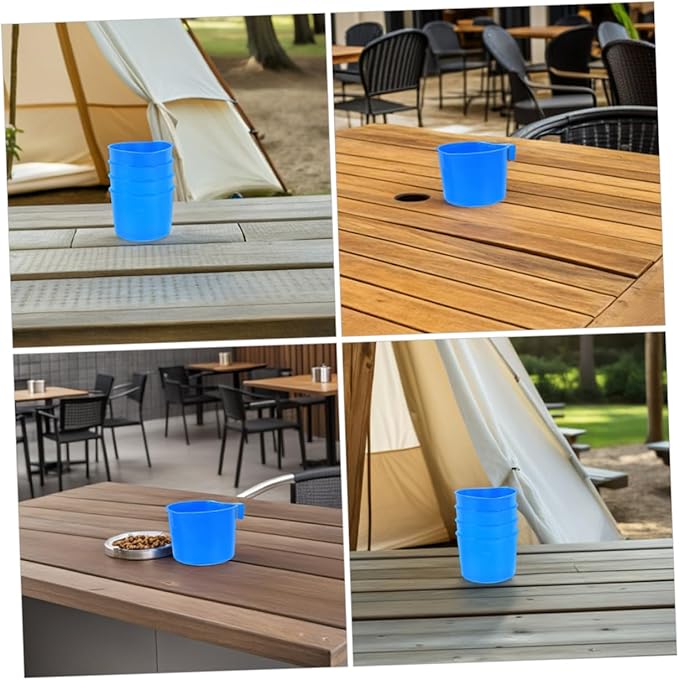 Abaodam 8pcs Bird Cage Cup Rabbit Feeding Bowl Cage Water Bowl for Birds Rabbits Small Pets