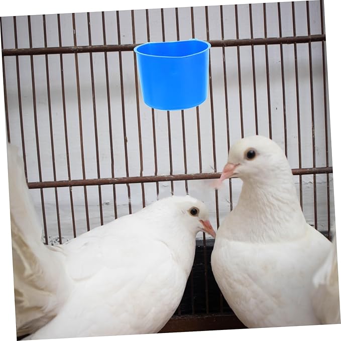 TOYANDONA 4pcs Thickened Bird Cage Feeding Bowl Versatile Hanging Dog Feeder Bowl Easy Install for Small Pets