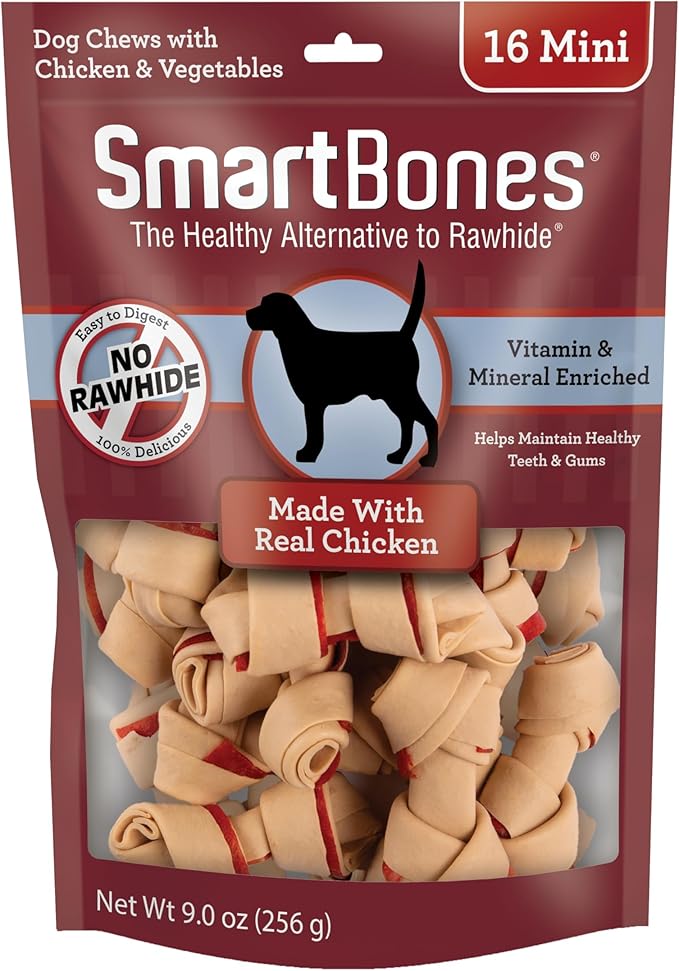 DreamBone Mini Chew, Treat Your Dog to a Chew Made with Real Meat and Vegetables