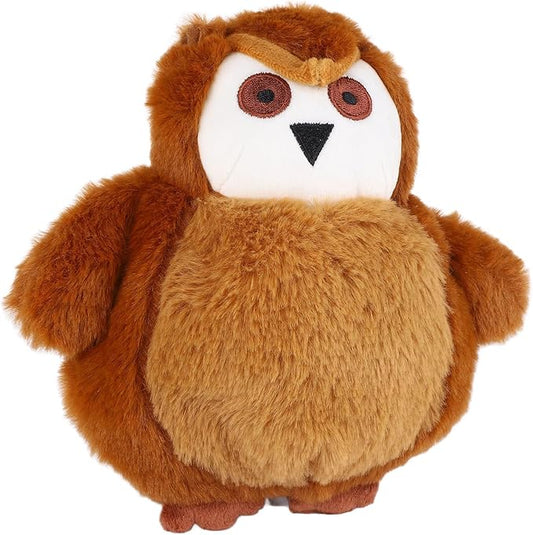 Dog Plush Toy Removable Washable Soft Interactive Dog Plush Toy Cover for Pet Supplies, Suitable for Dogs Cats, Plush Material (Brown)