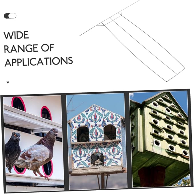 balacoo 4pcs Pigeon Loft Door Bird Cage Door Replacement for Pigeon Entrance Easy Installation