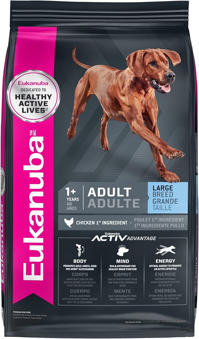 Eukanuba Puppy Large Breed Dry Dog Food, 33 lb bag