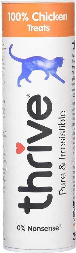 thrive Cat 100% Chicken Treats 25g (Pack of 4)