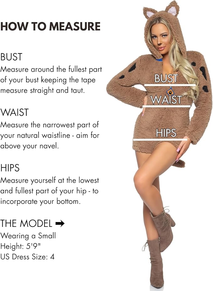 Leg Avenue Women's Assorted Cuddly Animal Costumes