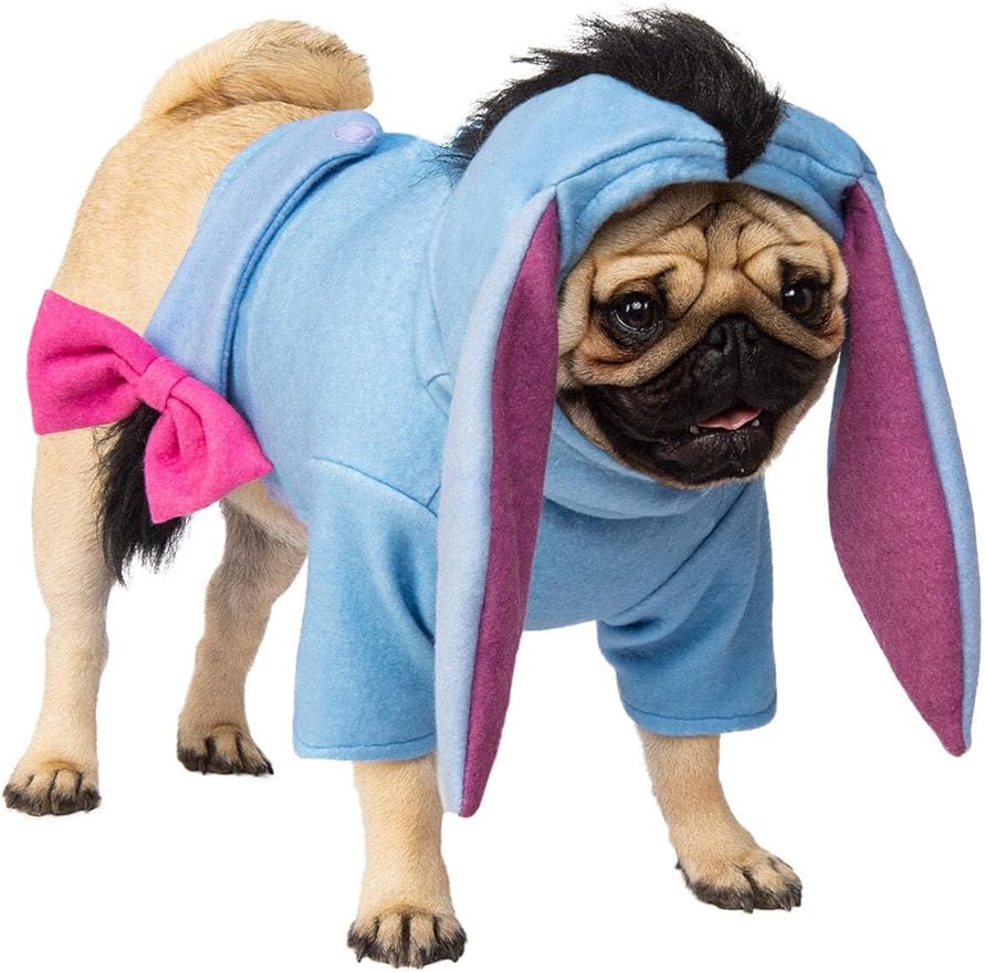 Disney Winnie the Pooh: Eeyore Pet Costume for For Dogs or Cats by Rubies, XL
