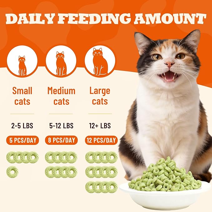 Catnip Cat Treats – Healthy Biscuits with Real Chicken, Vitamins & Catnip - Teeth Cleaning & Training Snacks for Indoor Cats (8 oz)