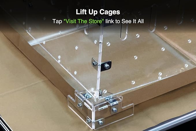 GuineaLoft™ Corner Prop – Prop Up One Side of A Cage to Make It Easier to Change Disposable Bottoms in Times of Cleaning – Guinea Loft Exclusive